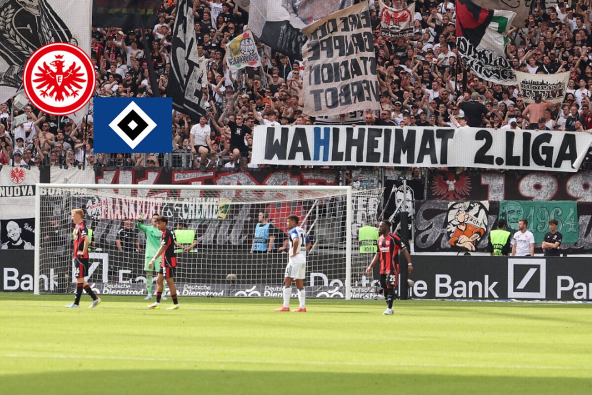 Frankfurt-Fans machen sich über HSV lustig: Aktion geht nach hinten los