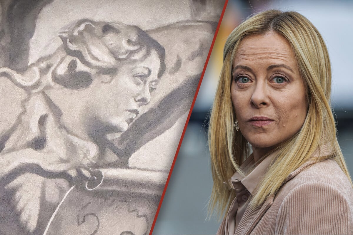 G-ttlicher-Zufall-Restaurierter-Engel-sieht-aus-wie-Giorgia-Meloni