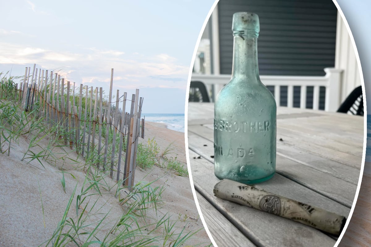 Frau macht Zufallsfund am Strand: Rätsel um älteste Flaschenpost der Welt