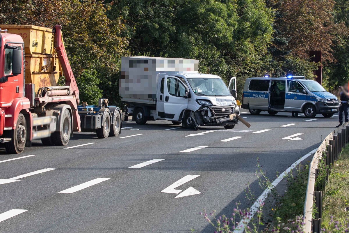 Road closed, man seriously injured