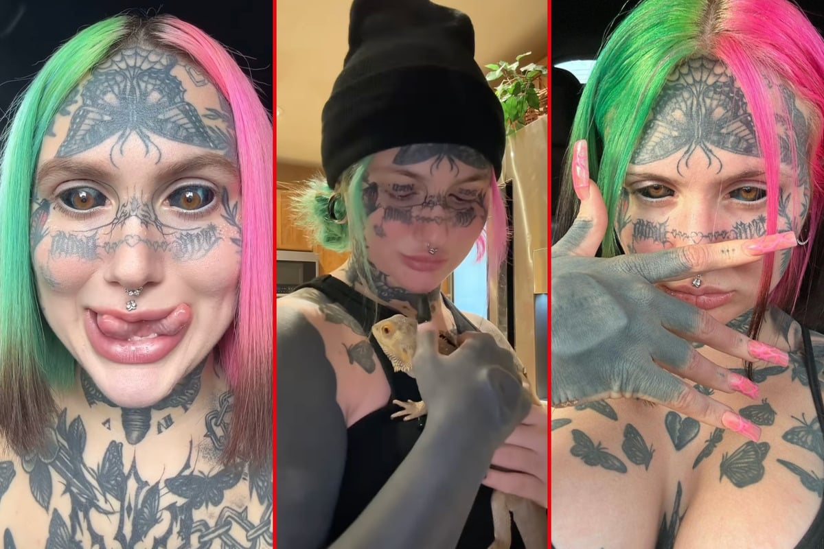 Tattoo and body mod enthusiast has heart implanted into her hand