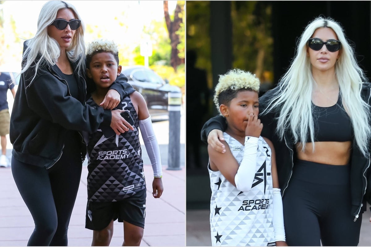 Kim Kardashian bashed for shameless plug of son Saint&#039;s new YouTube channel