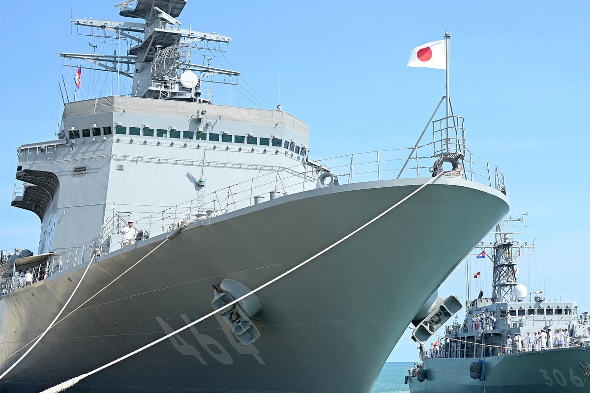 Japan and US forces spark fury from China after sinking warship near Taiwan