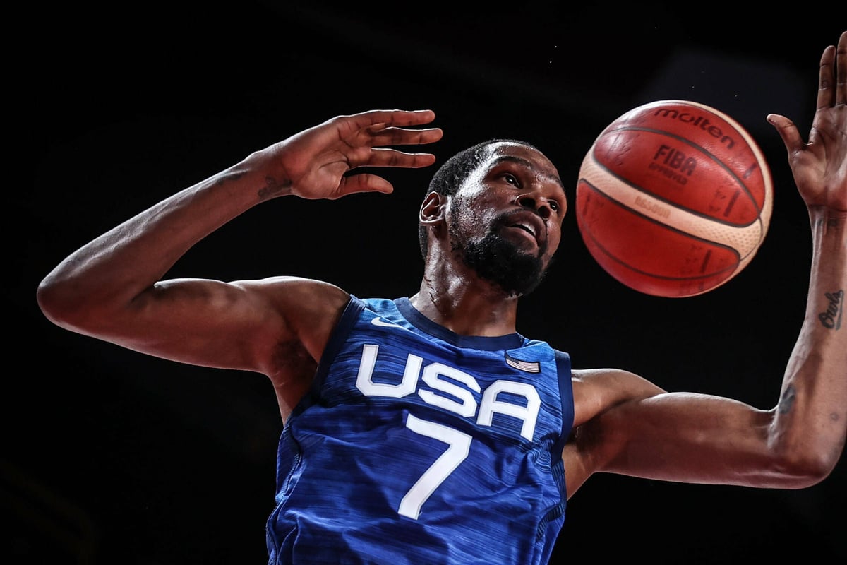 Olympics US survive scare to down Spain in basketball quarters and set