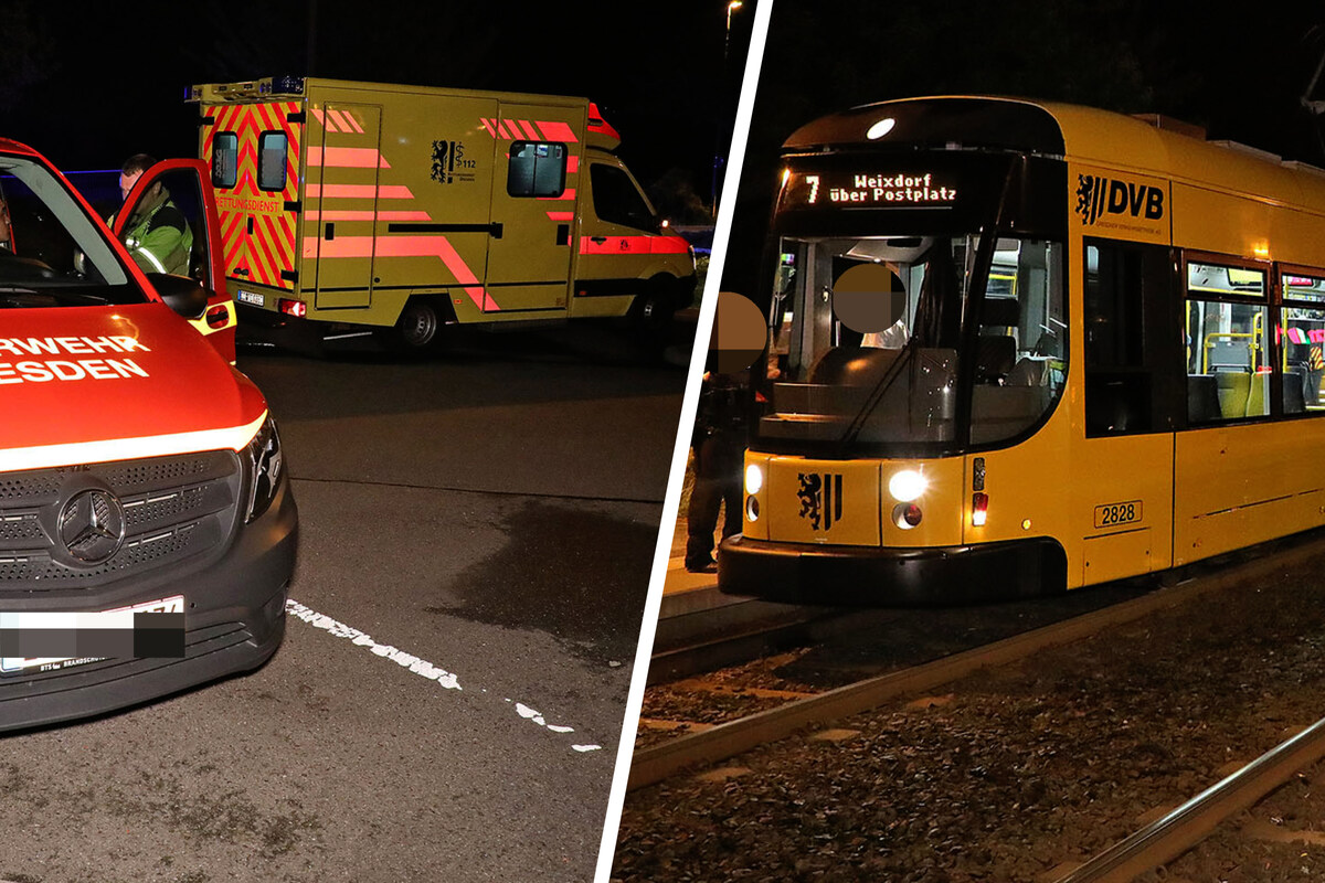 Mann Wird In Dresden Von Straßenbahn Erfasst 55 Jähriger Erliegt Seinen Verletzungen 