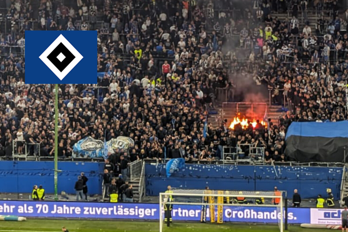 HSV-Chaoten legen nach Derby-Sieg Feuer! Zwei Frauen verletzt