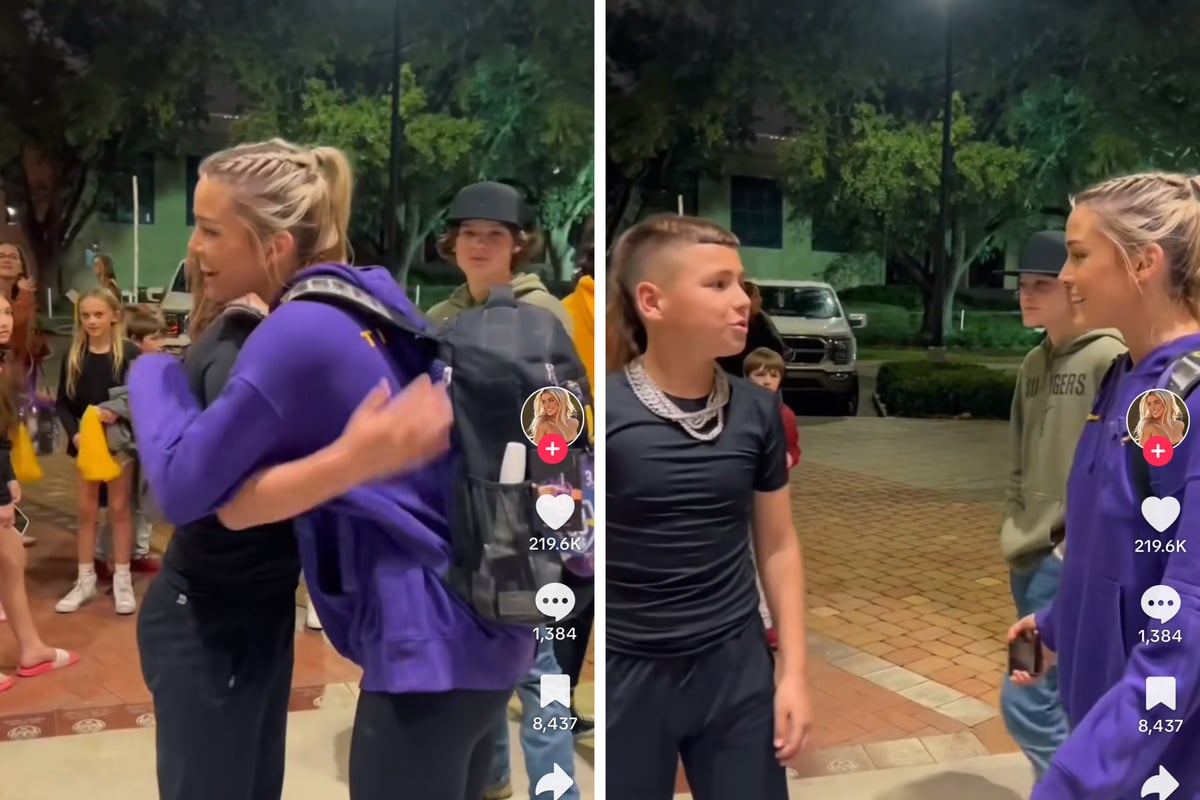 Olivia Dunne reunites with