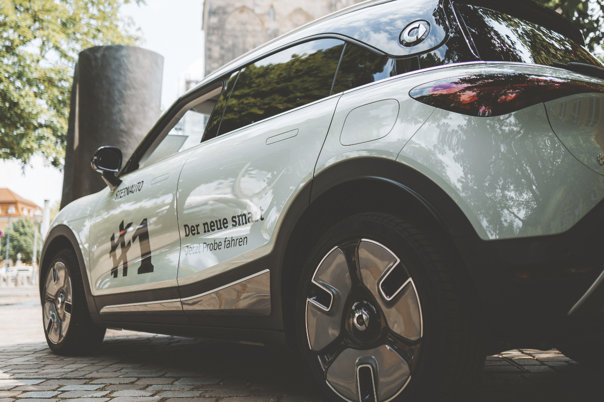 Was ist denn das für ein cooles, neues Auto?