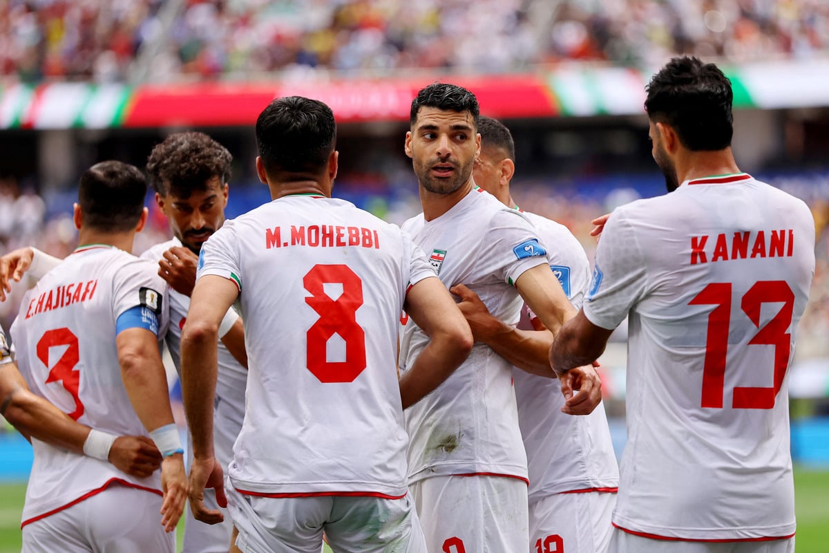 Iran leave locker room note thanking LA for World Cup "hospitality"
