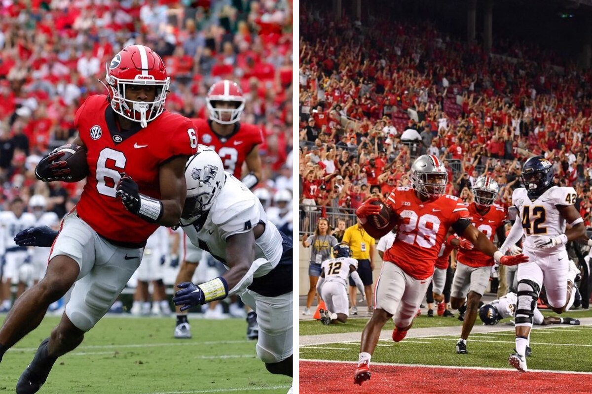 College Football Top 10 Team Rankings After Week 3