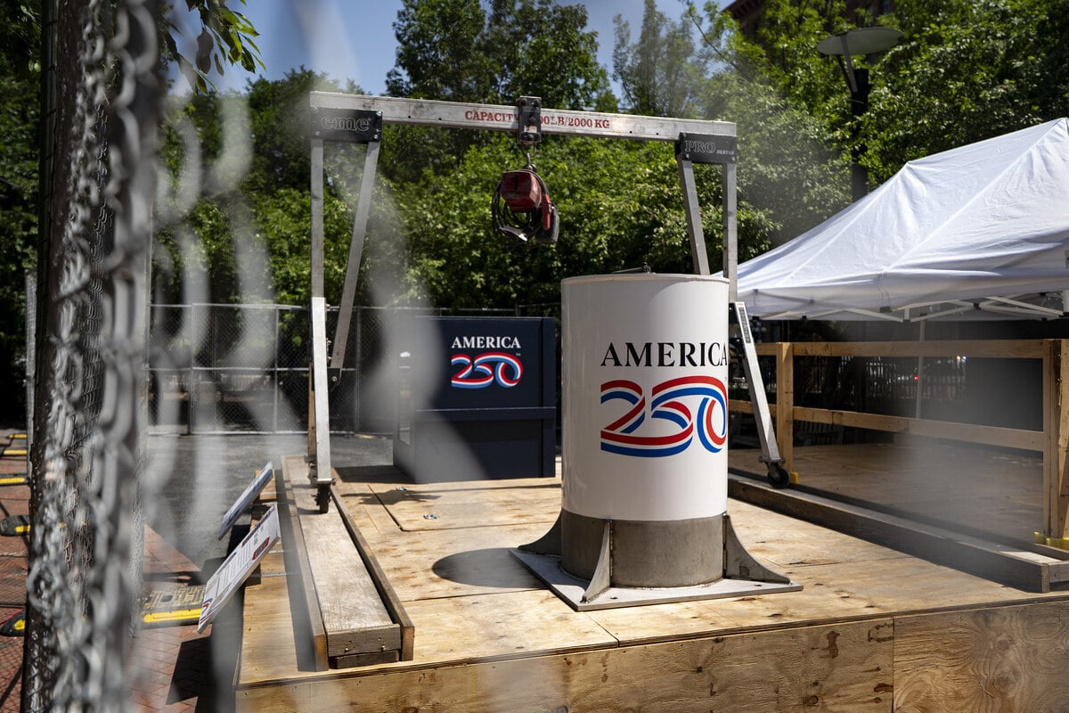 Do not open until 2276: US burying time capsule to mark 250th anniversary
