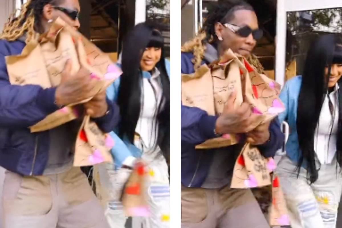 Cardi B And Offset Promote New McDonald's Meal Bundle With Hilarious TikTok