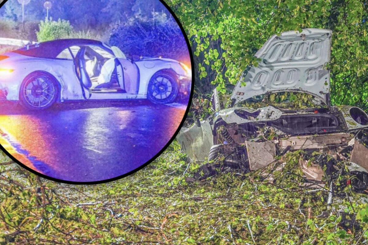 Tragischer Unfall mit Porsche: Zwei Menschen sterben