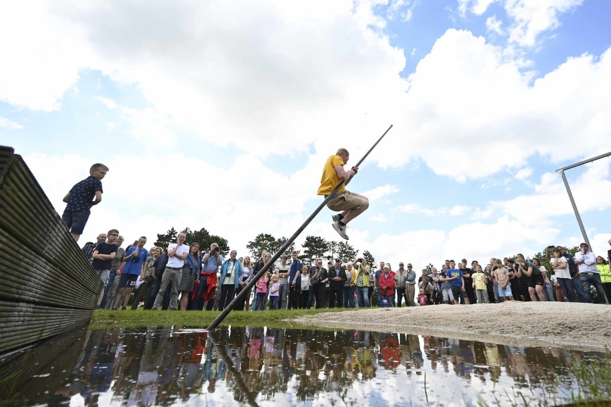 Brave East Frisians are looking for their world champion in pull stick jumping