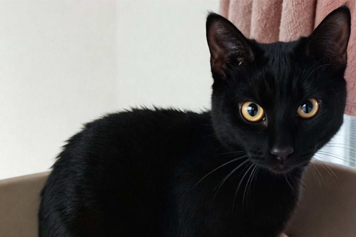 Kleine Plaudertasche mit Handicap: Katze 