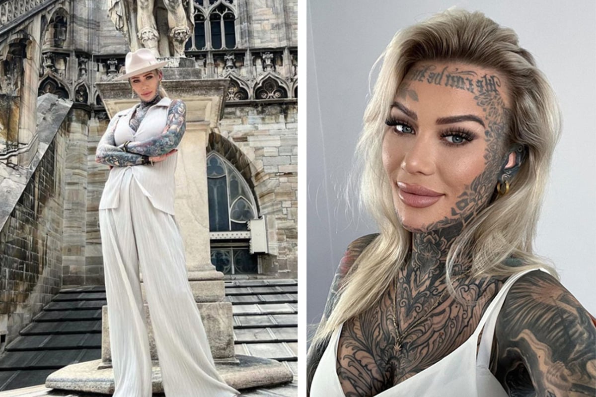 Woman with most tattooed lady bits shares message with haters: 