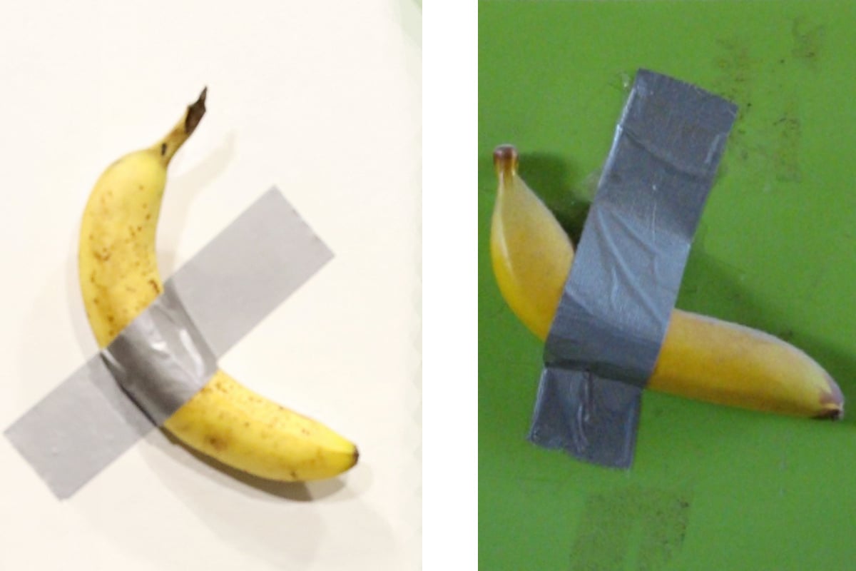 Banana art fight heads to court in split over pricey ducttape artwork