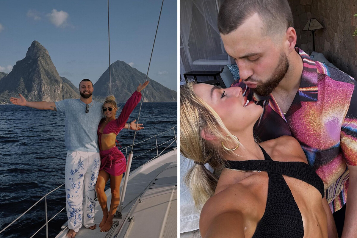 Haley Cavinder and Jake Ferguson leave fans swooning over "baecation"