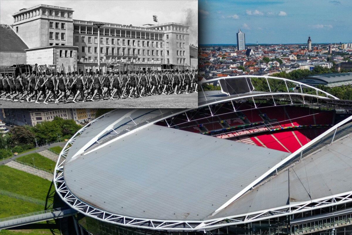 Die Red Bull Arena Geschichtsträchtiger Austragungsort der FußballEM