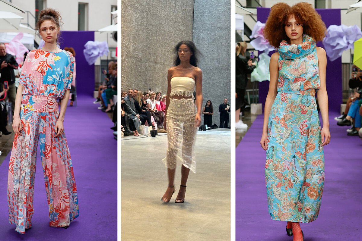 Fashion Week Berlin: Von farbenfrohen Kleidern bis hin zu schlichter Eleganz