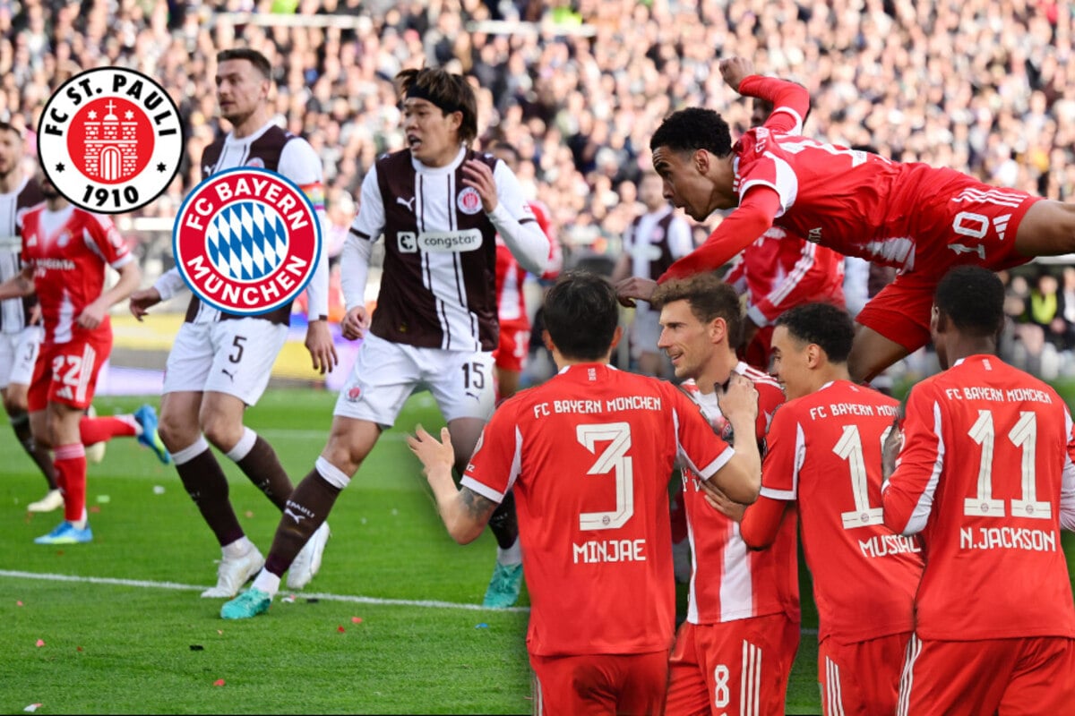 FC Bayern mit neuem Torrekord: St. Pauli geht am Millerntor baden!