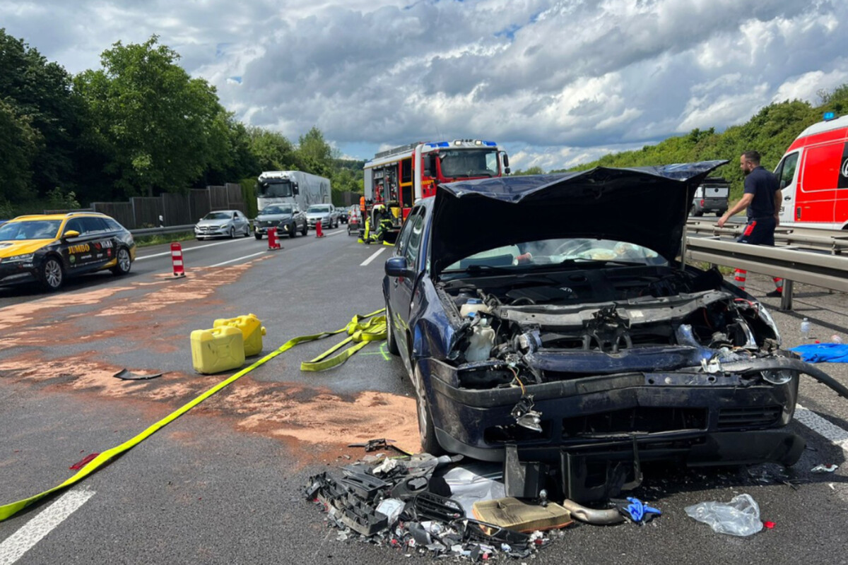 Unfall Auf Der A3 Richtung Frankfurt: Drei Verletzte!