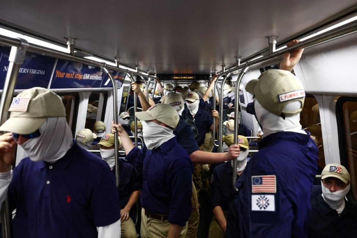 MAGA denialism fractures amid viral fallout from Patriot Front white supremacy march in DC