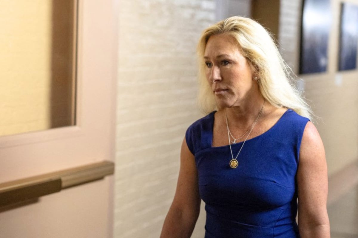 Marjorie Taylor Greene laments "out of control" healthcare crisis keeps her from getting stem cell injections in US