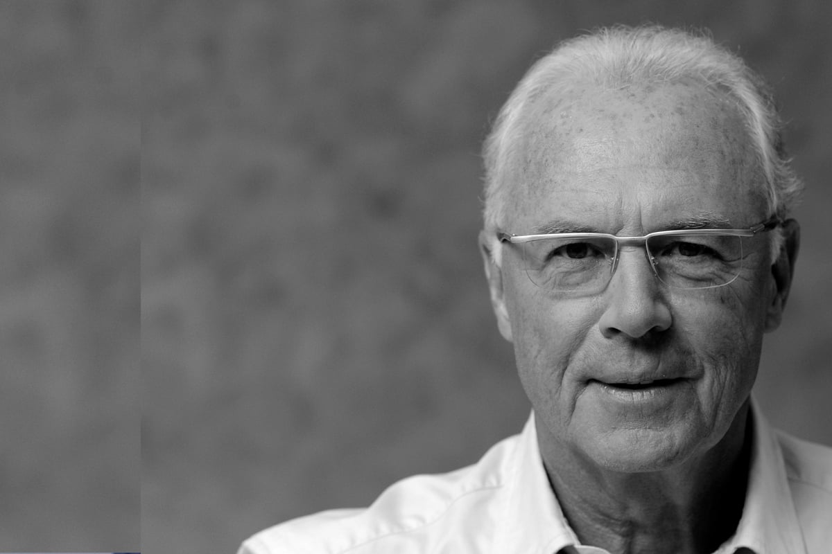 Er war der "Kaiser" des deutschen Fußballs: Franz Beckenbauer ist tot