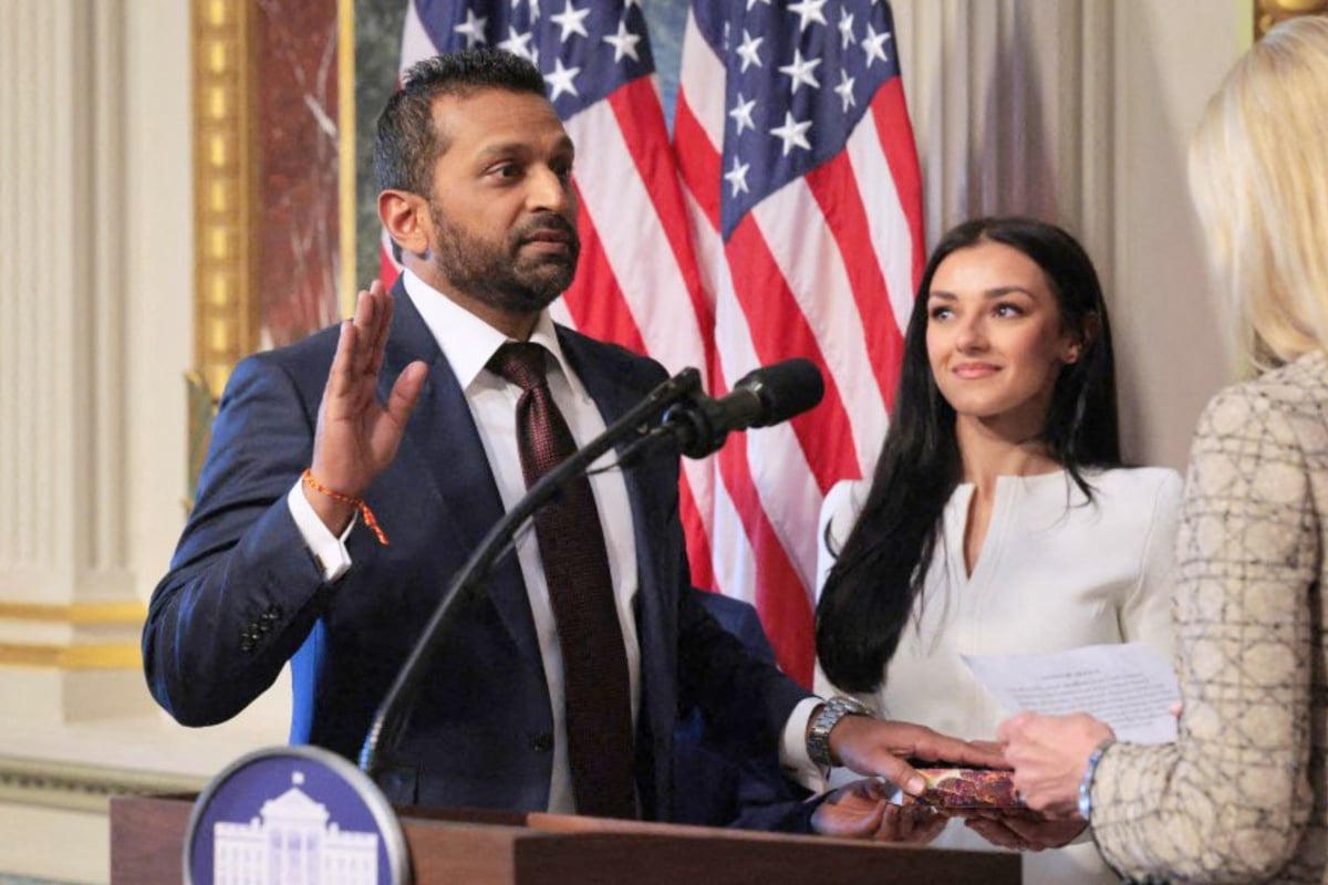 Kash Patel's girlfriend slaps MSNOW with lawsuit over "night of partying" story