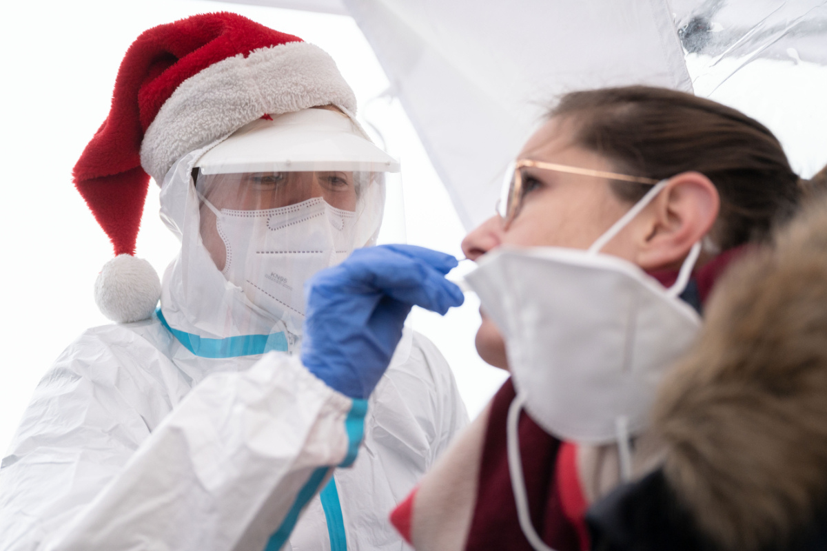 Corona in Baden-Württemberg: Nur wenige Infizierte bei Schnelltests zu Weihnachten