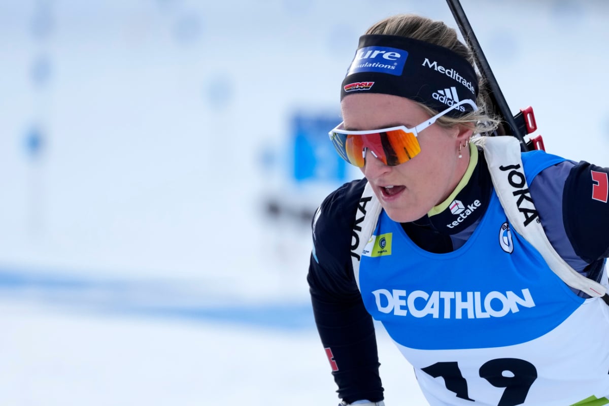 Biathletin Anna Weidel vor HeimweltcupPremiere in Ruhpolding "Brutal