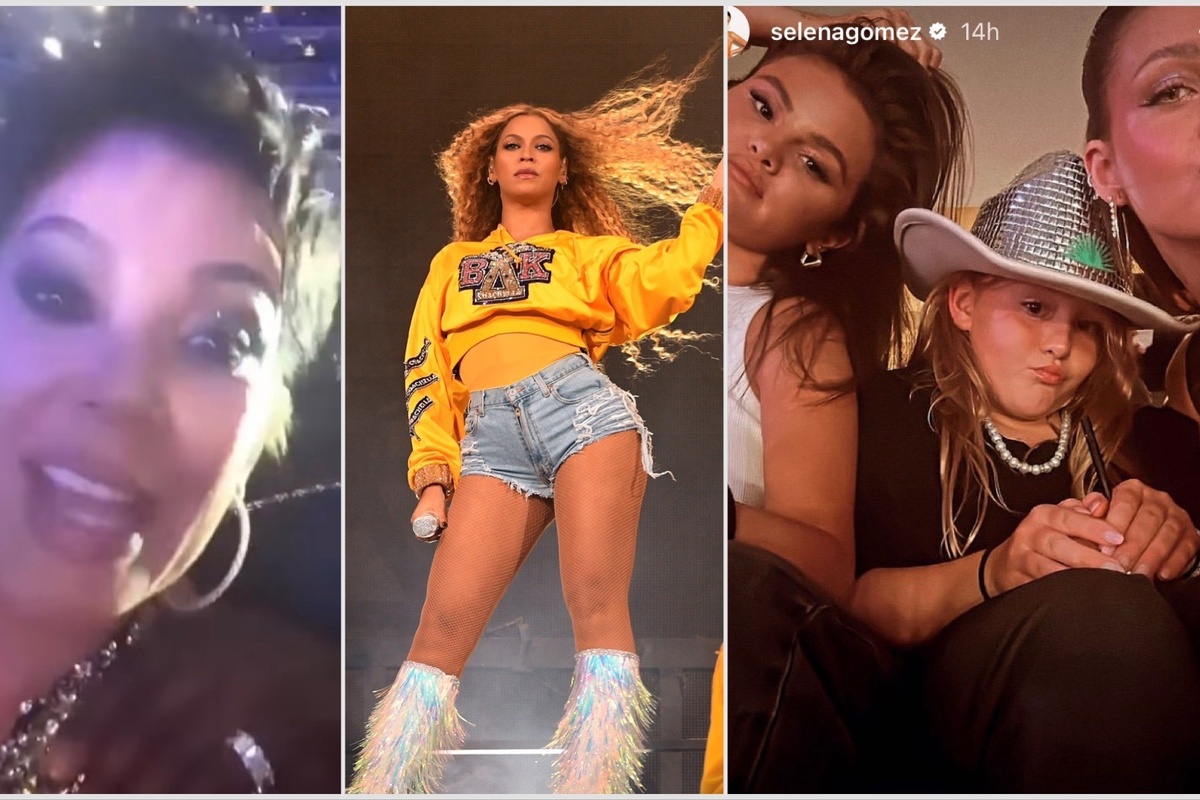 Celebs flock to night one of Beyoncé's LA 'Renaissance' show