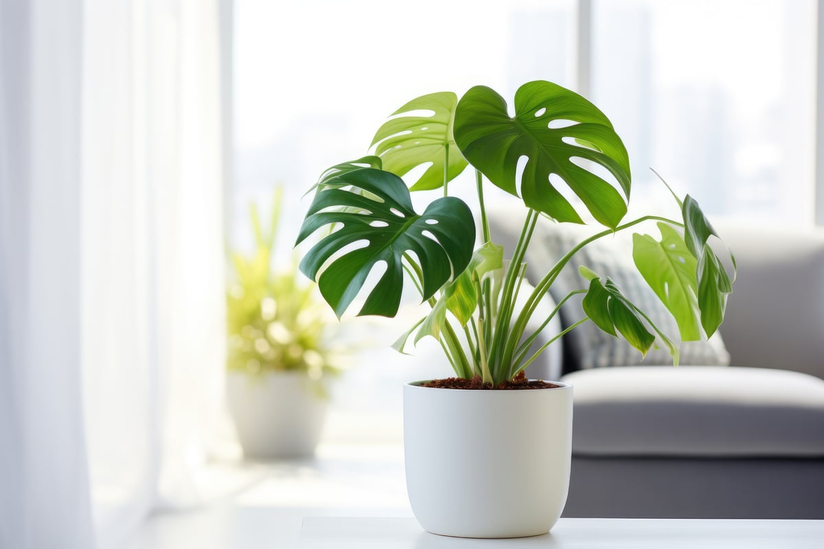 Monstera umtopfen: Mit dieser Anleitung klappt's