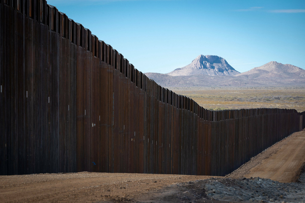 Trump border wall in Arizona damaged by heavy flooding