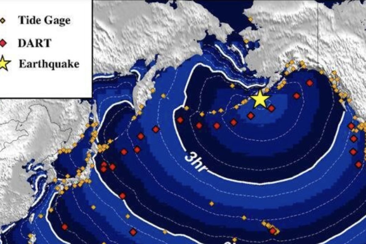 Anchorage earthquake today tsunami warning