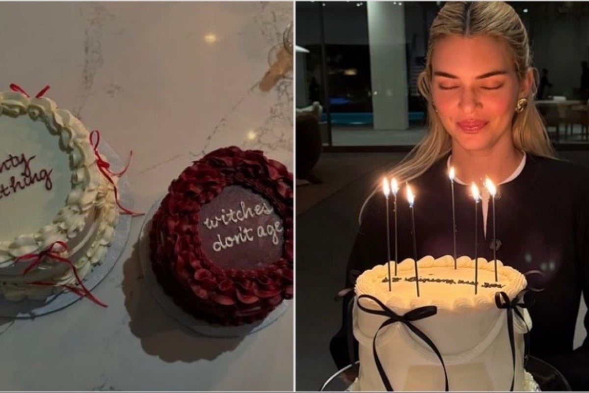 Kendall Jenner says &quot;witches don&#039;t age&quot; in intimate birthday snaps