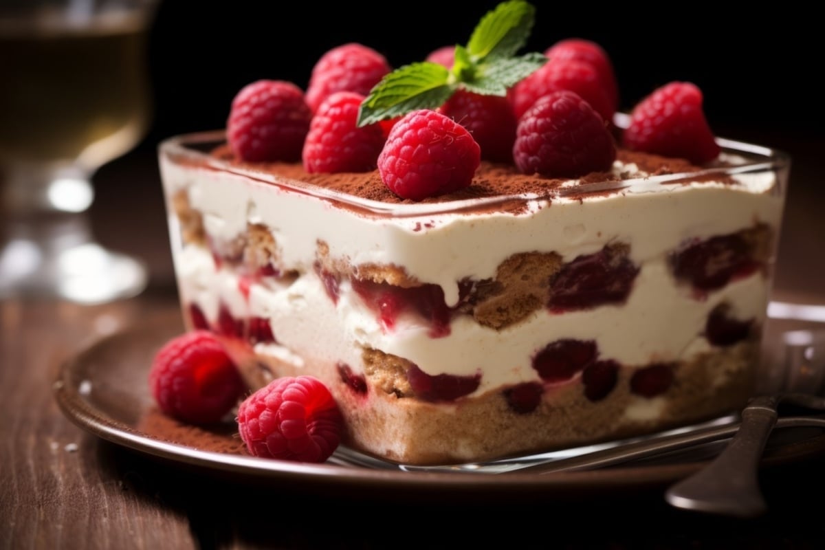 Himbeer-Tiramisu: Mit diesem Rezept schmeckt das italienische Dessert ...
