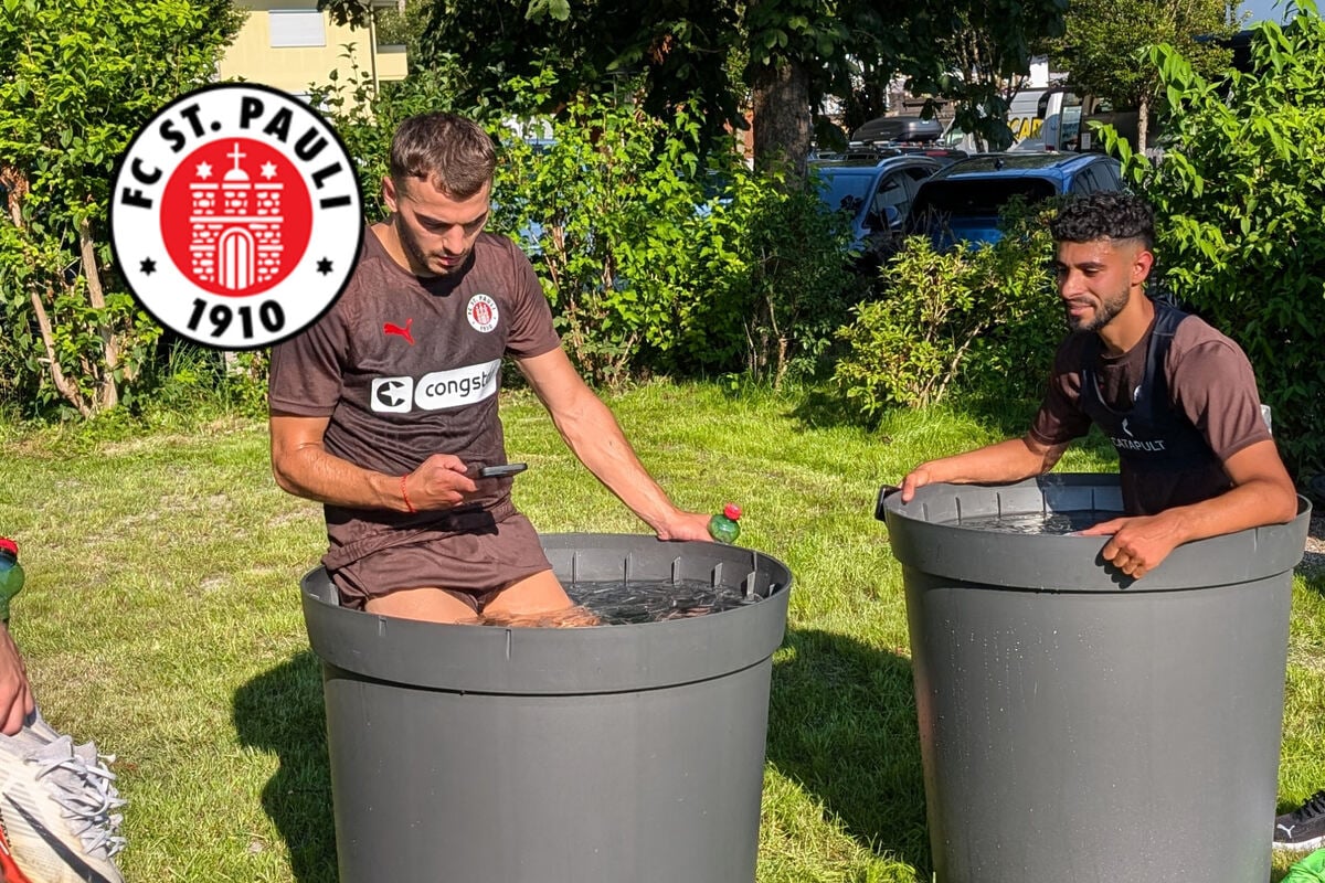 FC St. Pauli im Trainingslager: Einheit startet Challenge