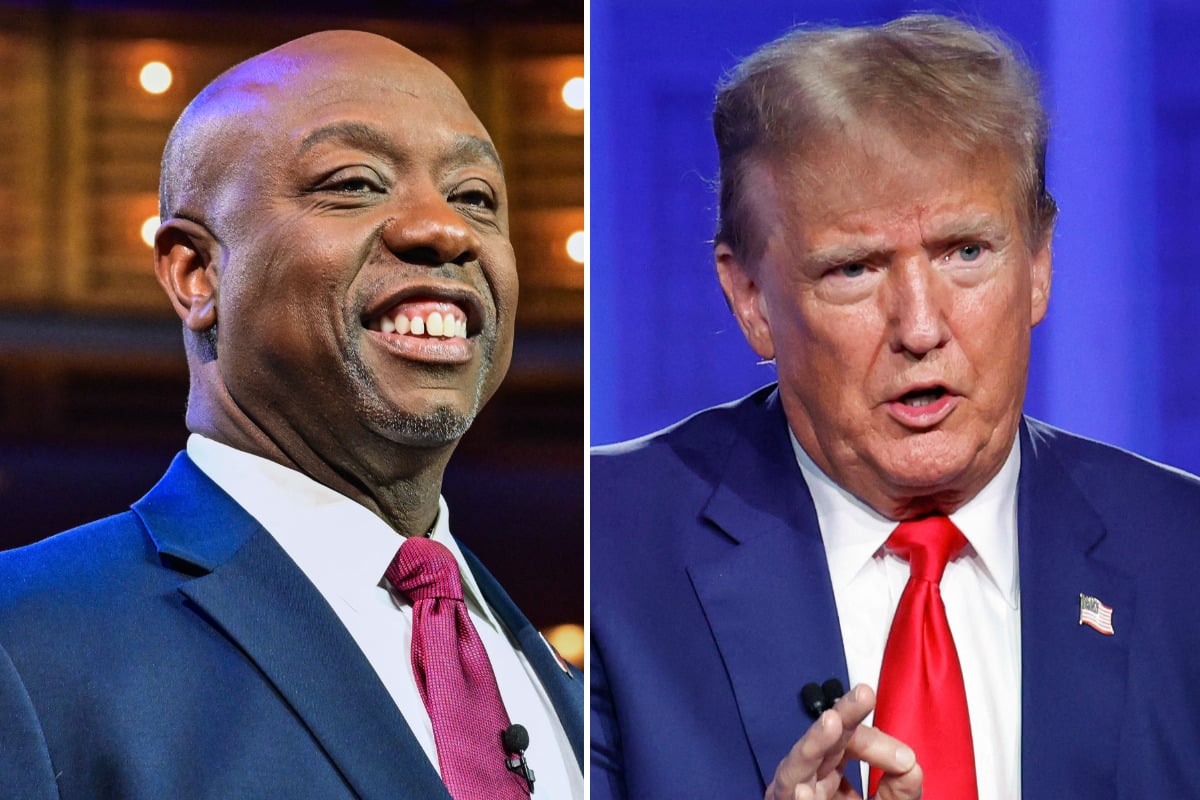 Donald Trump endorsed by Tim Scott ahead of New Hampshire caucuses