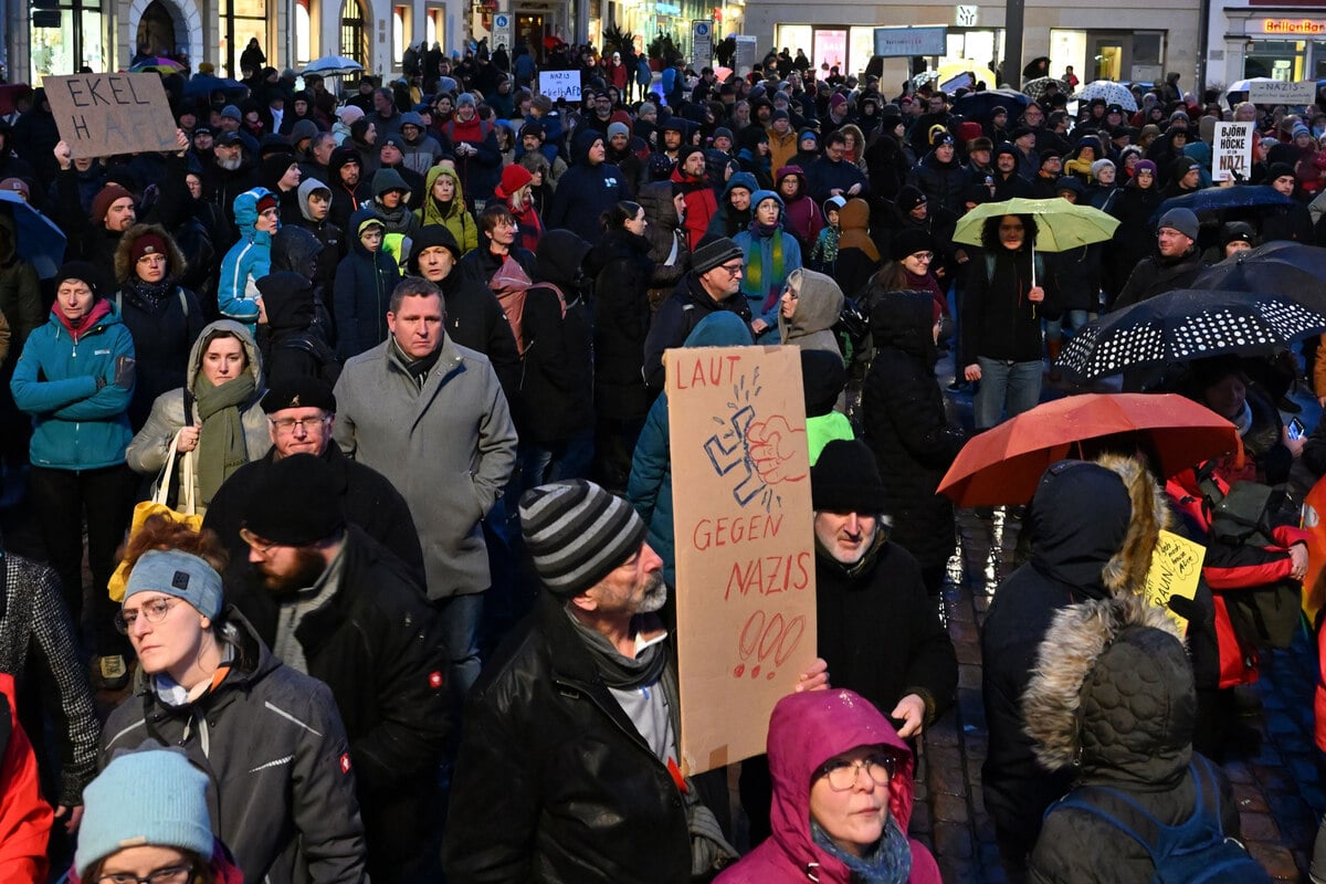 Gegen AfD und für Demokratie: Proteste in Sachsen gehen weiter