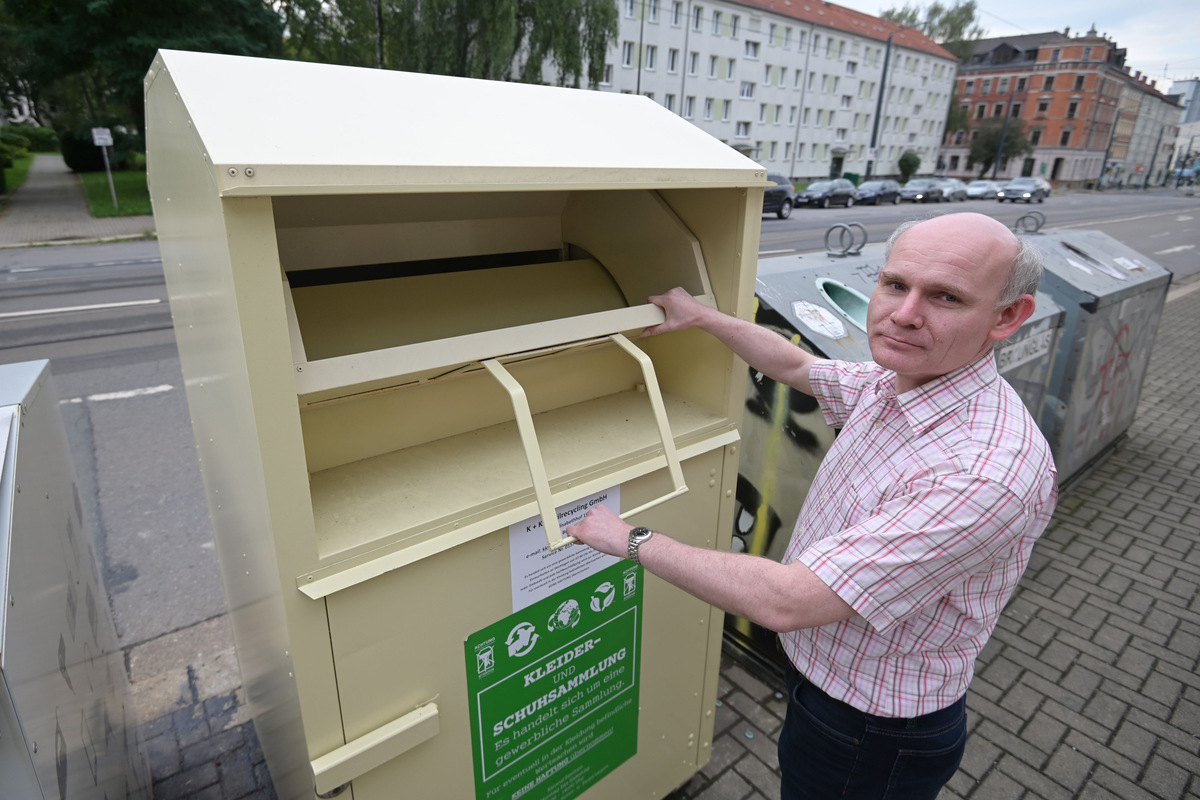 Aufgebrochen Und Uberfullt Chemnitz Hat Ein Altkleider Problem 24
