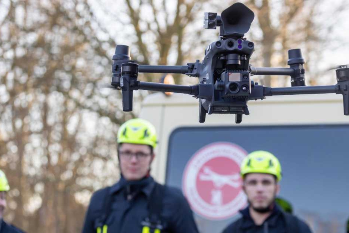 Chemnitzer Feuerwehr hebt ab: Neue Drohne hilft in allen Lagen
