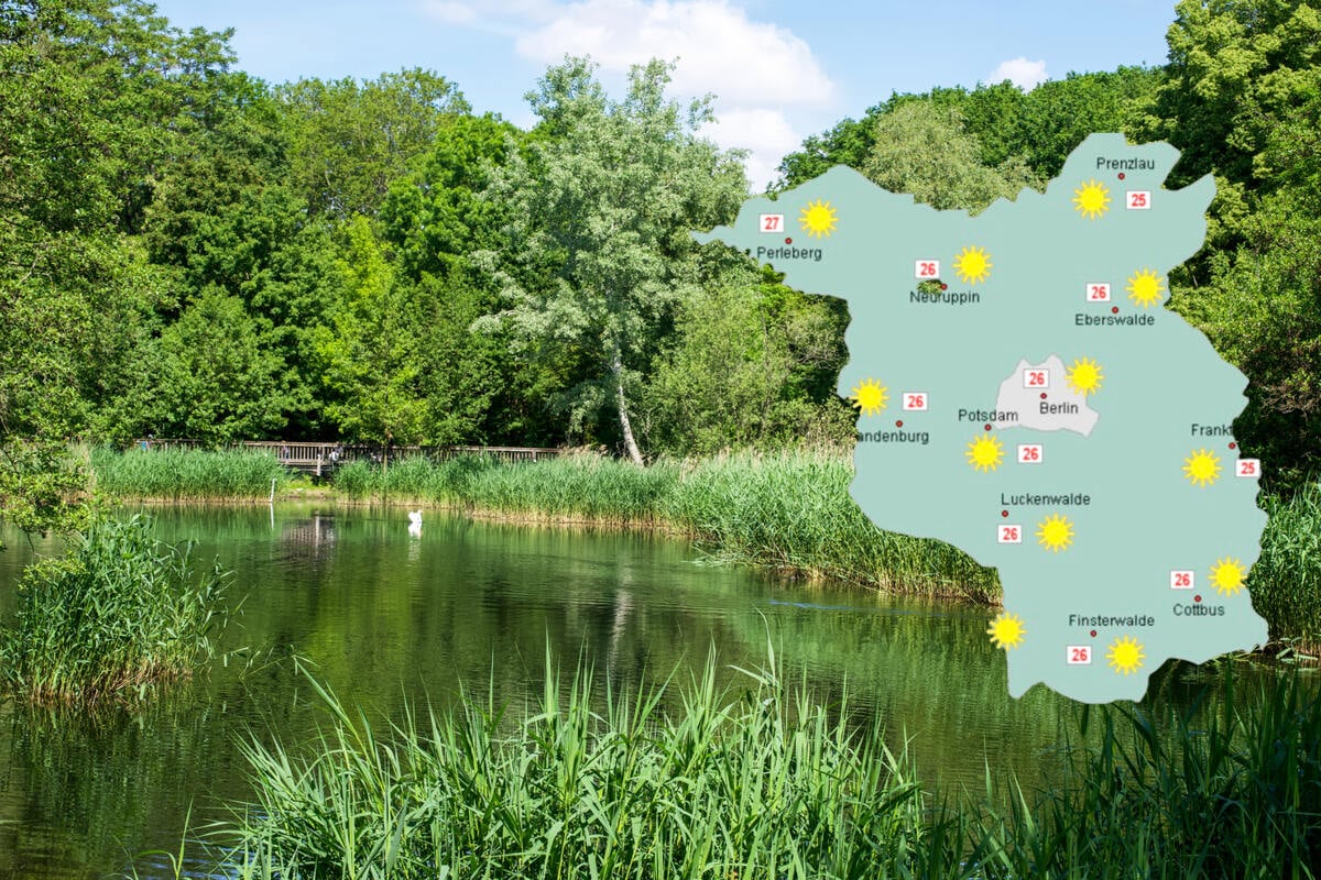 Wetter in Berlin und Brandenburg: Erst sonnig, dann folgen Gewitter