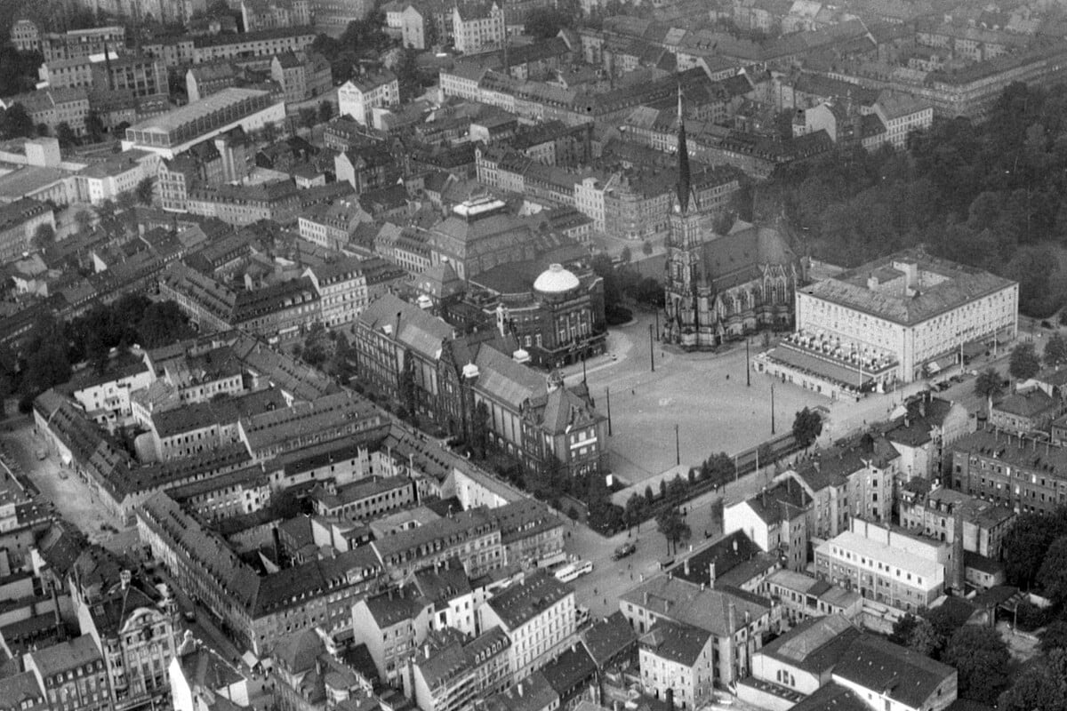 Von den 1940ern bis heute: Seltene Aufnahmen von Chemnitz bei den ...
