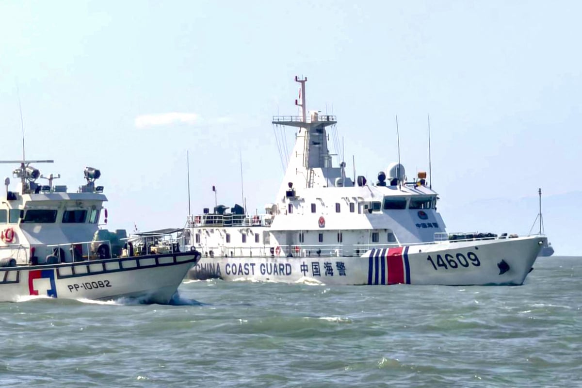 Taiwan coast guard says tracking Chinese ships off its east coast