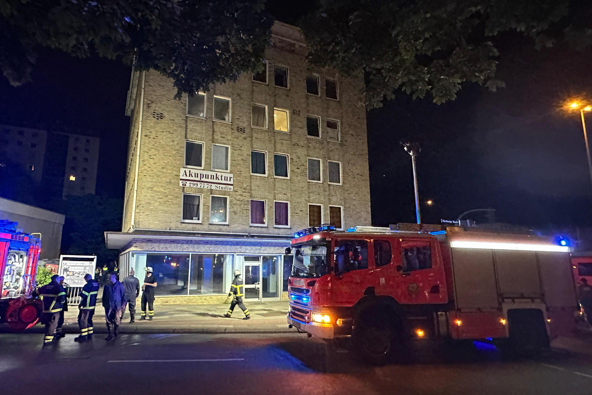 Feuer in altem Bürogebäude deckt auf: Das Gebäude steht gar nicht leer