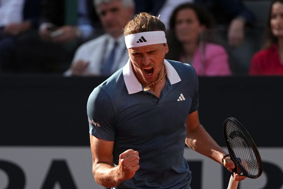 Zverev gewinnt Masters in Rom und überholt Tennis-Legende
