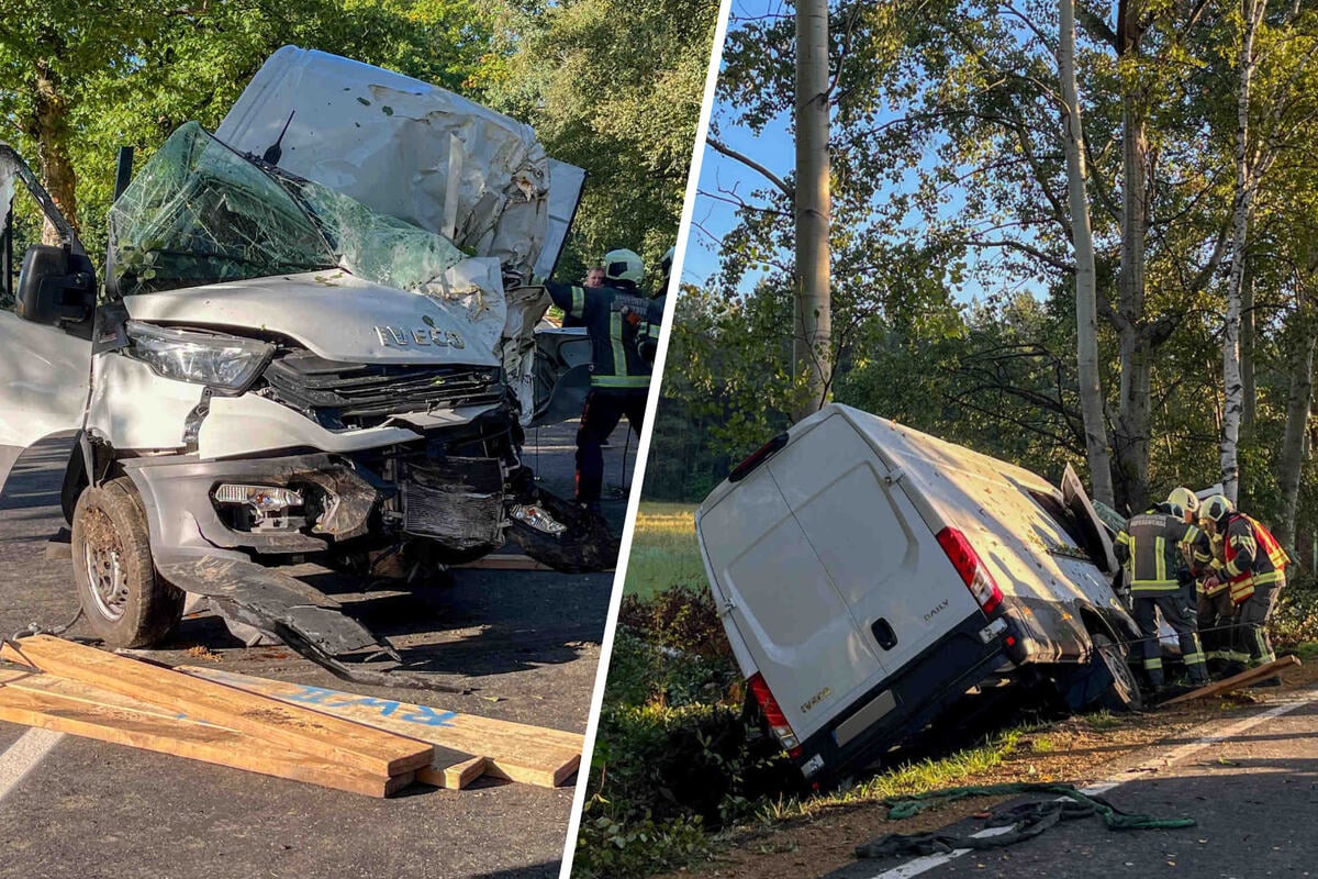 Transporter-knallt-in-Baumreihe-Fahrer-56-stirbt-auf-B96
