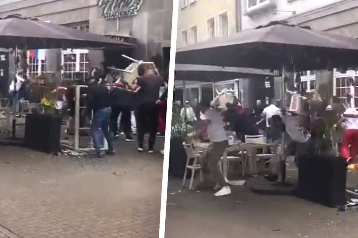 EM 2024: Krawalle in deutscher Innenstadt! Fans gehen vor Abend-Kracher aufeinander los